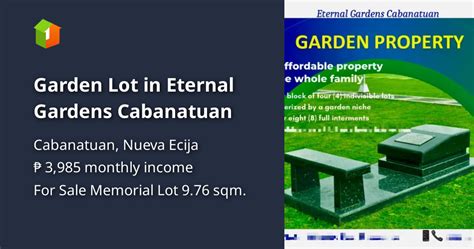 Memorial Lot In Nueva Ecija .